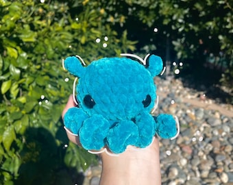 Mini Flapjack/Dumbo Octopus Crochet Plushie