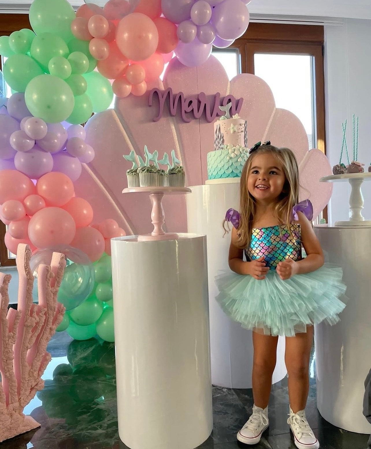 mermaid baby dress, mermaid  baby romper costume girl, birthday photoshoot costume, cakesmash costume