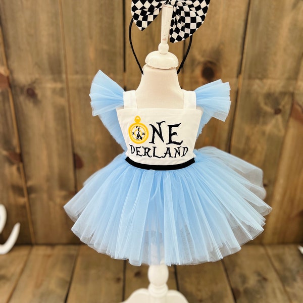 alice in wonderland baby romper , alice   baby costume girl, birthday photoshoot costume