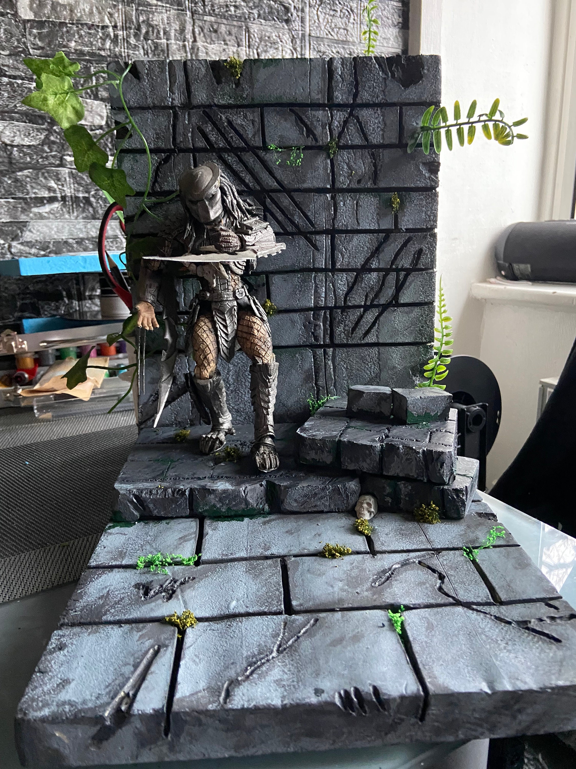 PREDATOR DIORAMA フィギュア1520/1750 PREDATOR DIORAMA フィギュア1520/1750 Predator Diorama