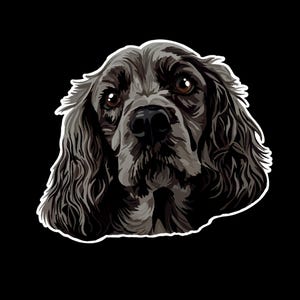 Cocker Spaniel Sticker
