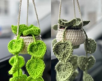 Crochet Hanging Plant