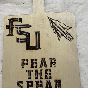 Magnet - FSU Fear The Spear | Mini Cutting Board