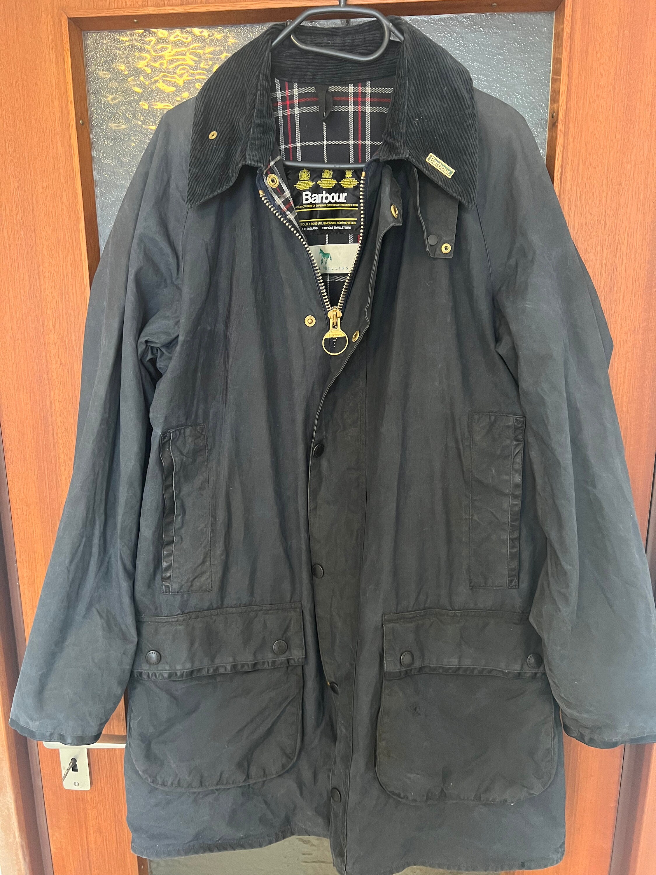 Barbour mark best sale phillips jacket