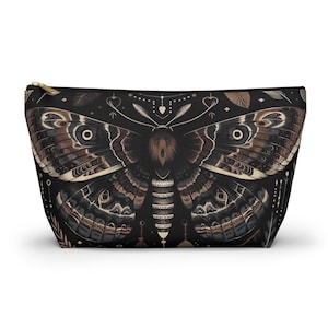 Dark Cottagecore Case, Dark Academia Pencil Pouch, Celestial Vibes Back To School Accessories