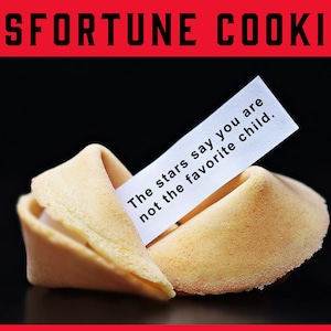 Biscuits de fortune pleins d'esprit | Bonbonnière psychique | Cadeau sur le thème de l'astrologie horoscope | Diseuse de bonne aventure | Sac cadeau Zodiac | Magie noire