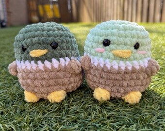 Gehaakte wilde eenden - 2 KLEUREN - Schattige eenden - Amigurumi