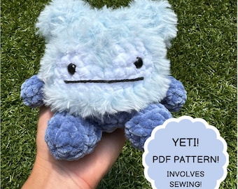 SCHEMA Yeti PDF all'uncinetto