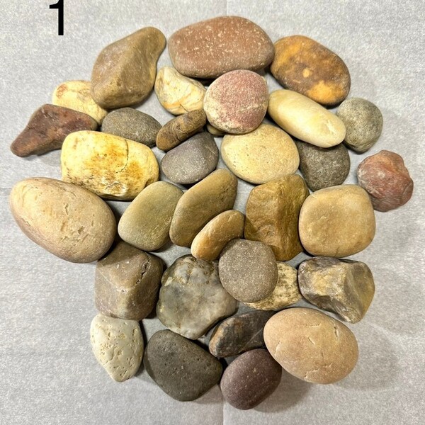 Oregon crafting river stones