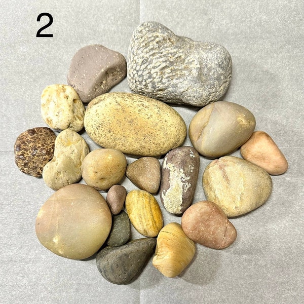 Oregon crafting river stones