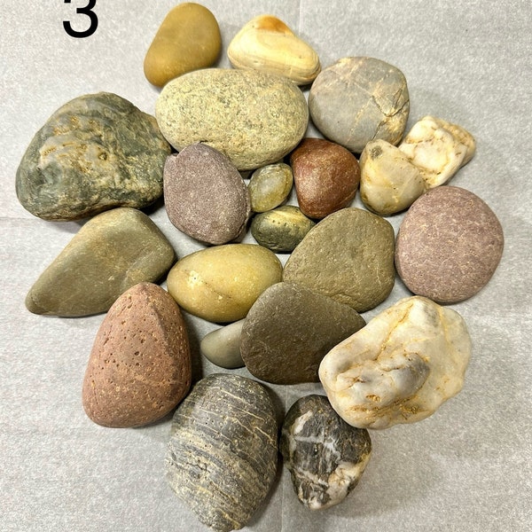 Oregon crafting river stones