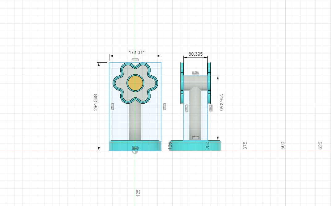 3D Printable Headphone Holder With Flower Design, STL Digital File ...