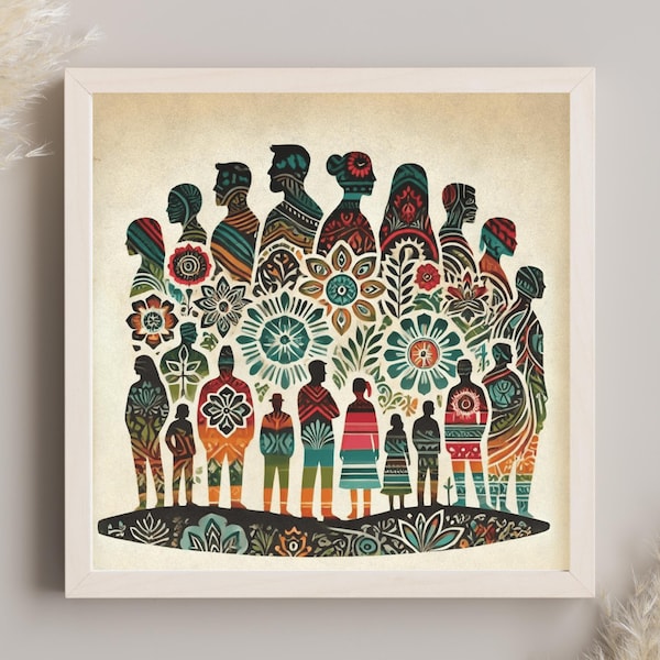 Unity in Diversity Poster - Etsy