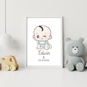 Primo taglio di capelli del bambino, Cornice dei ricordi del bambino, Capelli del bambino, I miei primi capelli, Decorazione della cameretta del bambino, Fai da te, Souvenir, Stampabile, Digitale