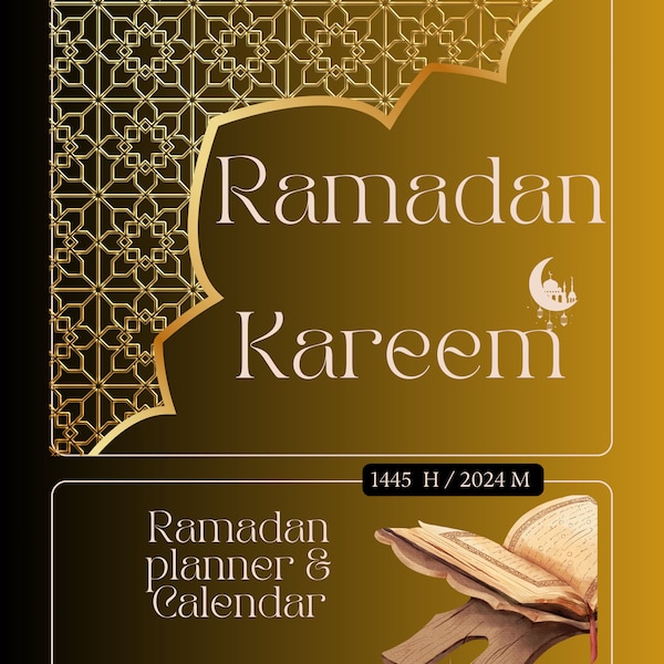 Ramadan Calendar & Planner