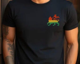 Lion of Judah Rasta Shirt, Marley Shirt, 420 Shirt, Unisex Rasta Shirt, Vintage Reggae Music T Shirt, Rastafari Tee, One Love Tee