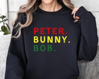 Reggae Music Sweatshirt: Rasta Pullover, Irie Vibes