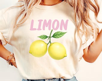 Limoncello Shirt, Comfort Colors Lemon Shirt, Amalfi Coast, Italy TShirt, Vacation T-Shirt, Lemons Tee, Cocktail T Shirt, Retro Graphic Tee