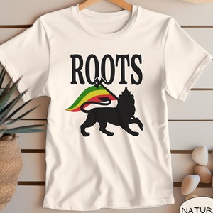Rasta Shirt, Roots Rock Reggae, Rasta Flag, Marley Shirt, Reggae Music T-Shirt, Reggae Lion Tee, One Love Tshirt, Lion of Judah