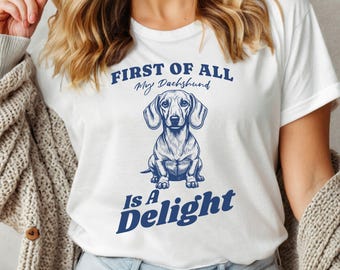 Dackel Shirt, Dackel T-Shirt, Dackel Hund T-Shirt, Geschenk für Dackel Besitzer Shirt, Dackel T-Shirt, Weenie Hund