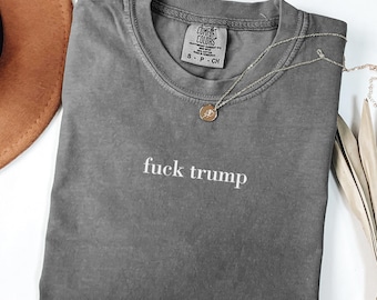 Comfort Colors Anti-Trump Shirt: Resist Political Tee