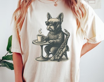 Comfort Colors Frenchie Dog Shirt: Unisex Dog Mom Gift