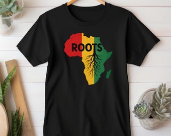 Africa Roots Rasta Reggae Shirt, One Love Marley Tee