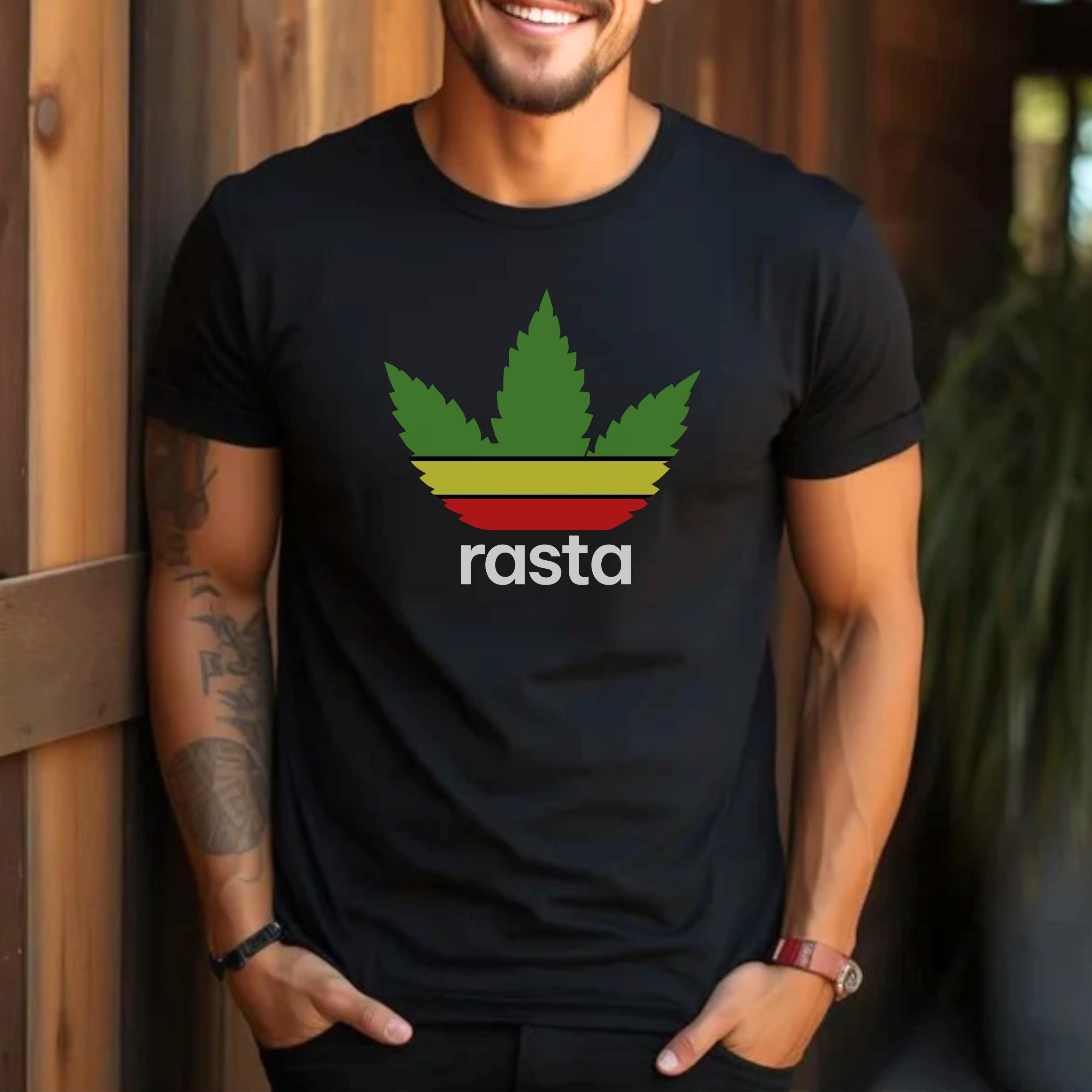 Poster Con Pianta Di Cannabis - TenStickers - Foto 2