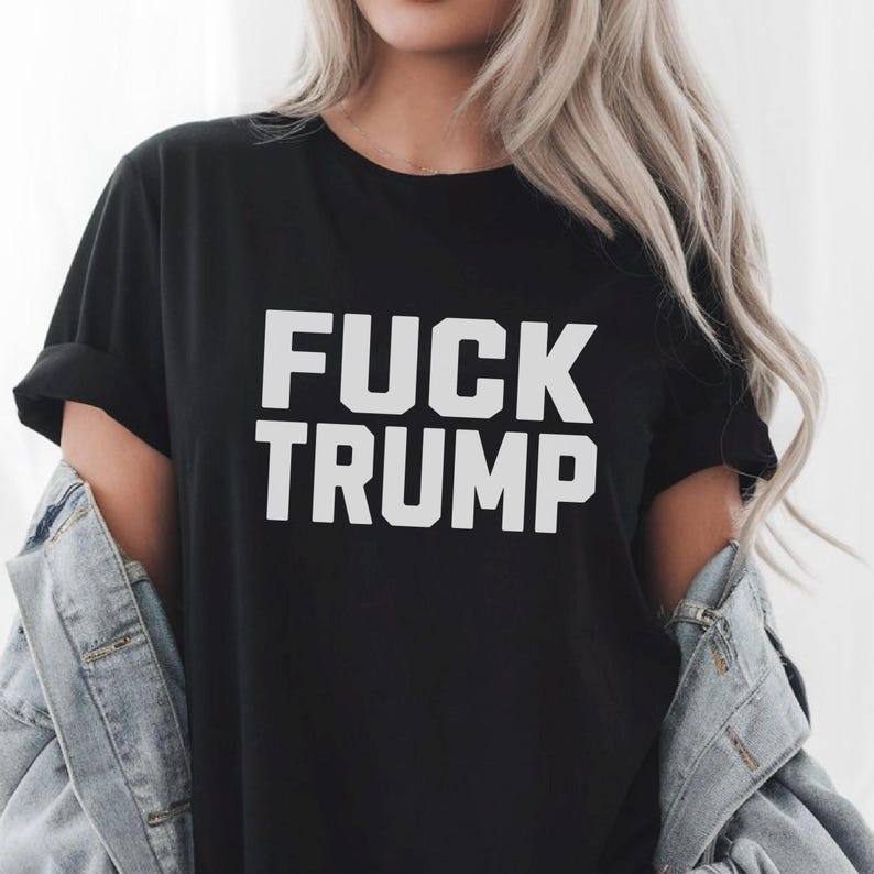 Fuck Trump Shirt, Trump Sucks T-Shirt, Trump Cult Tshirt, Anti Nazi Tee, Fight the Oligarchy, Anti Trump Shirt, Protest Shirt, Resist Tshirt Black