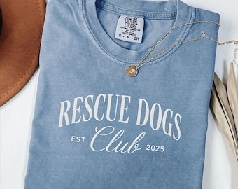 Animal Rescue Tee, Rescue Dog T-Shirt, Unisex Dog Lover Shirt, Gift for Rescue Dog Moms, Adopt Don't Shop tee, Rescue Dog Awareness