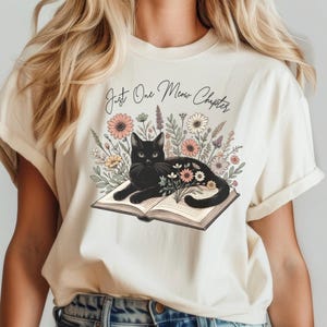 Reading Shirt, Bookish Shirt, Bookworm T-Shirt, Book Lover Shirts, Bookworm Gifts, Book Club Tee, Reading Teacher Tshirt, Cat Lady, Cat Mom