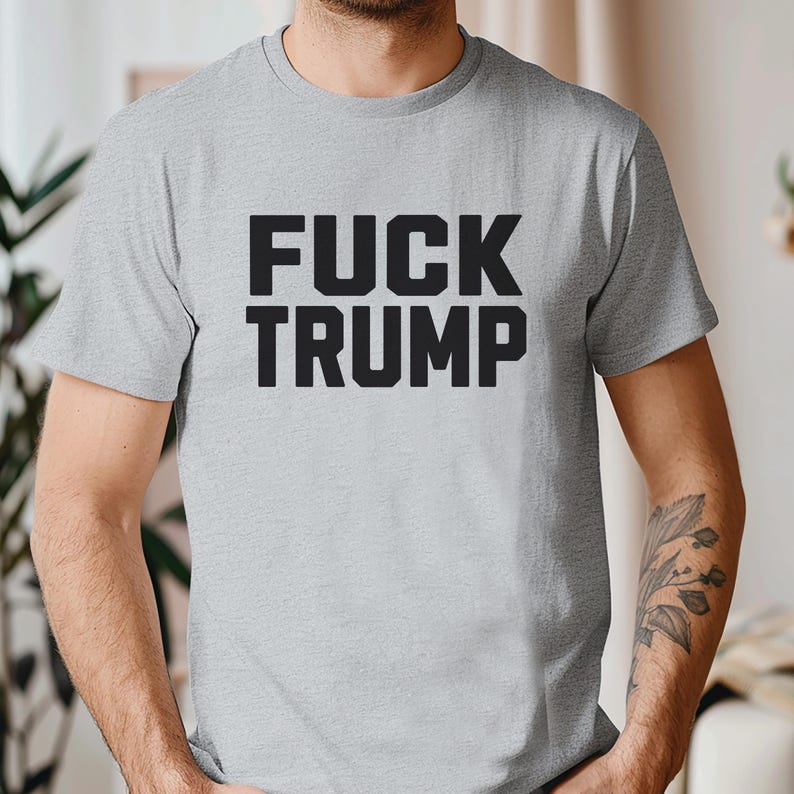 Fuck Trump Shirt, Trump Sucks T-Shirt, Trump Cult Tshirt, Anti Nazi Tee, Fight the Oligarchy, Anti Trump Shirt, Protest Shirt, Resist Tshirt Athletic Heather