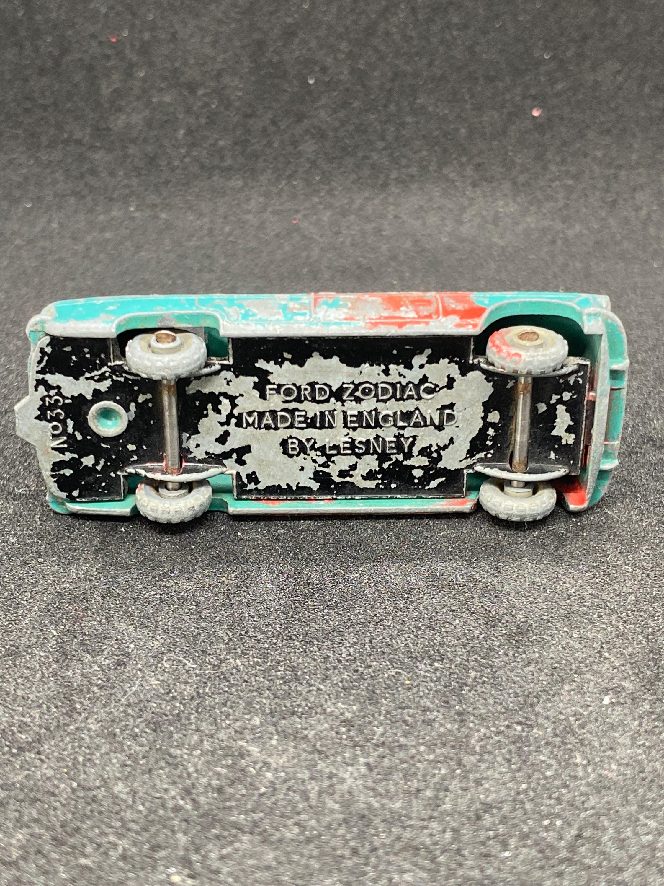 1957-1962 Matchbox, Lesney Ford Zodiac Number 33 - Etsy
