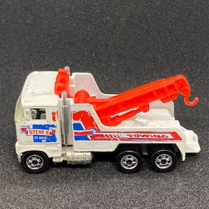 Caminhão de reboque Hot Wheels 1981 Steves 24 horas de reboque