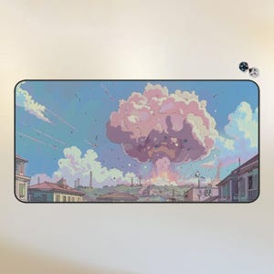 Fallout MTG playmat Fallout gaming playmat anime aesthetic mousepad | commander zones 14x24