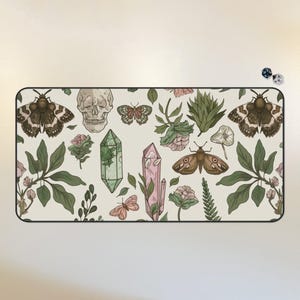 pastel witchy apothecary MTG playmat whimsigoth desk mat Lorcana TCG playmat cottagecore aesthetic mousepad