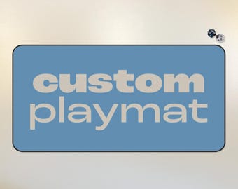 custom MTG playmat Magic the Gathering TCG personalized deskmat - add your own image!