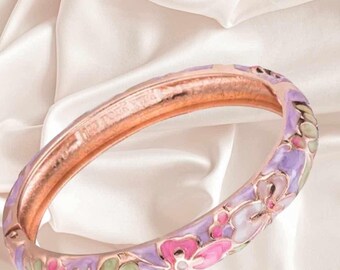 Pulsera vintage, pulsera de flores, pulsera de moda