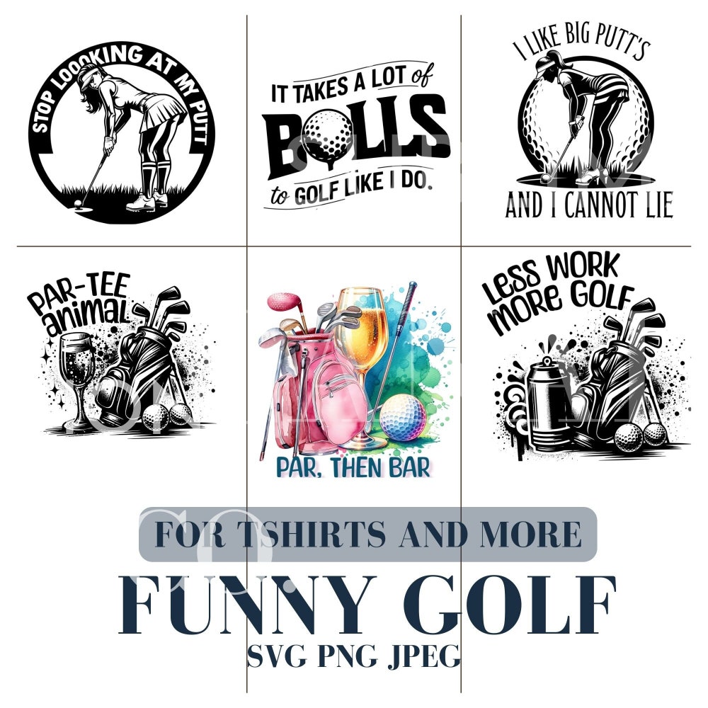Snorider Design Funny Golf Svg, Inappropriate Humour Golf Png,Funny Golf Quotes, Golf Tumbler Wrap Sublimation Files, Ladies Golf Png, Digital Download Only