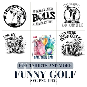 Lustige Golf SVG, unangemessene Humor Golf Png, lustige Golf-Zitate, Golf Tumbler Wrap Sublimationsdateien, Damen Golf Png, nur digitaler Download