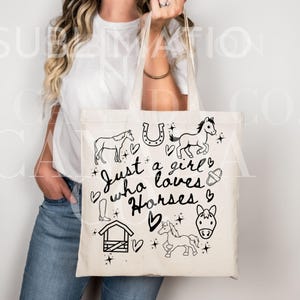 Fermier PNG, Doodle cheval dessiné à la main Svg, fille de la ferme SVG, téléchargement numérique instantané uniquement, Doodle Art cheval Png, juste une fille qui aime le design