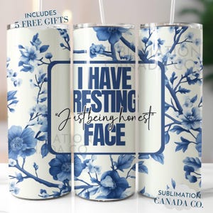 Sublimation de gobelet maigre 20 oz sarcastique et garce Je suis juste émoussé, pas grossier Design Téléchargement numérique PNG NUMÉRIQUE instantané uniquement, emballage de verre