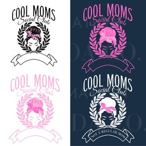 Cool Moms png, Cool Mom Social Club, Funny Moms PNG, Coquette esthétique png, Sublimation png pour maman, Cool Moms Social Club Svg, Ça va, je vais bien