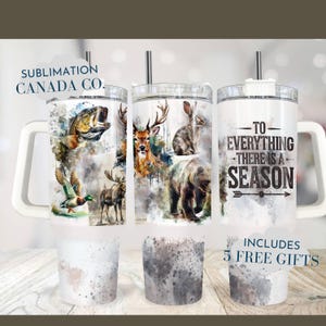 Temporada de caça 40 Oz Tumbler Wrap,40 Oz Wrap Caça Sublimação Tumbler Design Download PNG Instantâneo DIGITAL SOMENTE Wrap Christian 40 Oz Png