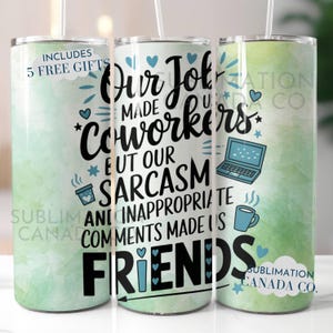 Lustige Coworker Tumbler Wrap Png 20 Oz Coworker Geschenk Tumbler Wrap Digitales Design Nur Wrap Download Coworker Freunde Png 20Oz Tumbler