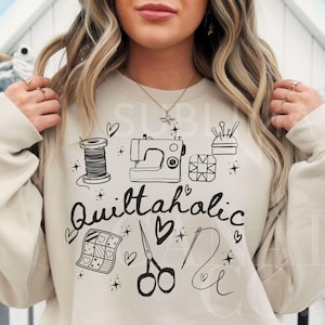 Quilting divertente PNG, Quilt divertente, Clipart di blocchi, Quilters PNG, Quilters Guild SVG, Doodle Quilting Quotes PNG Scarica SOLO Sublimazione