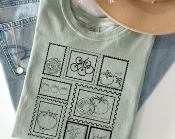 Summer Tomato Stamp Png Stamp Shirt Design Svg Clipart Vegetable Ketchup  Png Stamp Lemons Blueberry Svg, Farmers Market Design Download