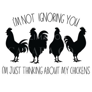 Lustiges Huhn PNG, Huhn SVG, Huhn Jpeg, Crazy Huhn Png, Farmleben druckbar, Huhn Datei-Download, lustiges Huhn Clipart Silhouette