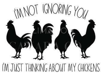 Funny Chicken PNG, Chicken SVG, Chicken Jpeg, Crazy Chicken Png,Farm Life Printable, Chicken File Download, Funny Chicken Clipart Silhouette