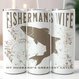 Esposa de pescador SVG, Club social de esposas de pescadores divertidos Png, Adicto a la pesca Png, Archivos de sublimación de envoltura de vaso de pesca, Solo descarga digital